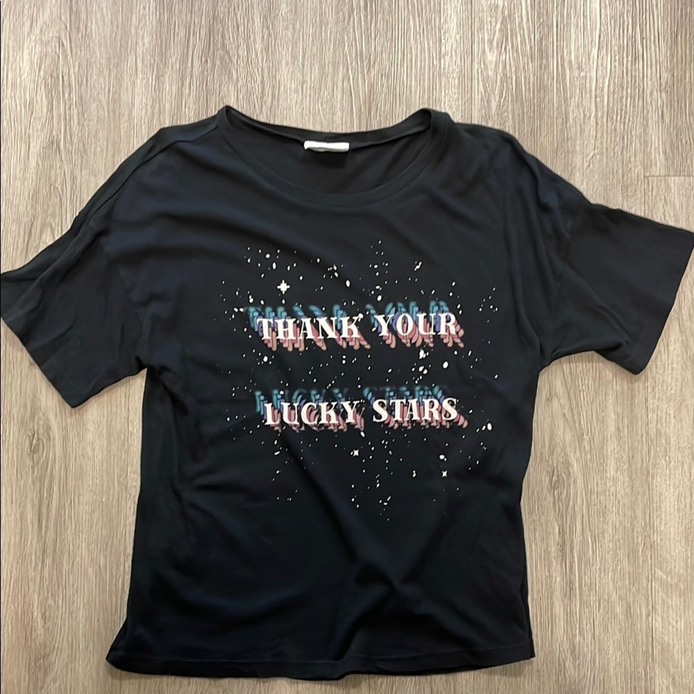 LNA "Thank Your Lucky Stars"‎ Short Sleeve T-shirt Small